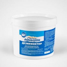 Медленный стаб. хлор в таблетках 200г Aqualeon 5кг