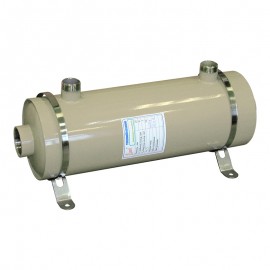 Колба для теплообменника горизонтальная 40 кВт AISI-316